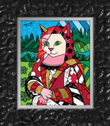 THE CAT IN RED - Limited Edition Print