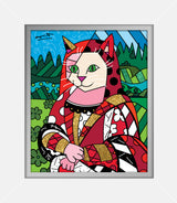 THE CAT IN RED - Limited Edition Print