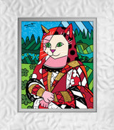 THE CAT IN RED - Limited Edition Print