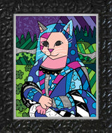 THE CAT IN BLUE  - Limited Edition Print