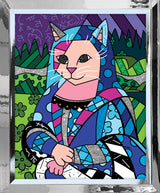 THE CAT IN BLUE  - Limited Edition Print