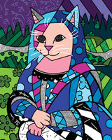 THE CAT IN BLUE  - Limited Edition Print