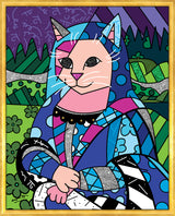 THE CAT IN BLUE  - Limited Edition Print