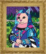 THE CAT IN BLUE  - Limited Edition Print