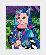 THE CAT IN BLUE  - Limited Edition Print