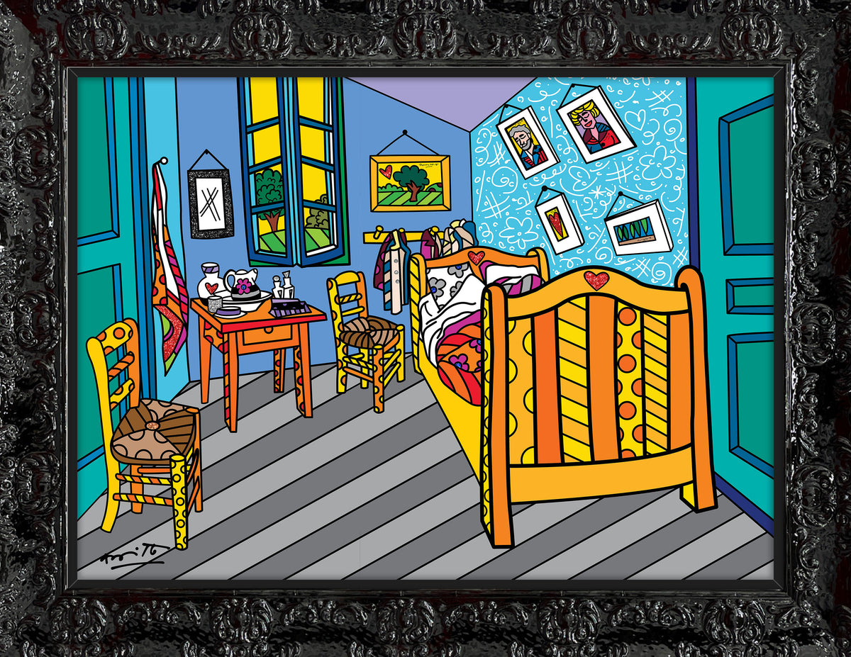 sleeping in arles limited edition  colorful decorative collectible gift idea