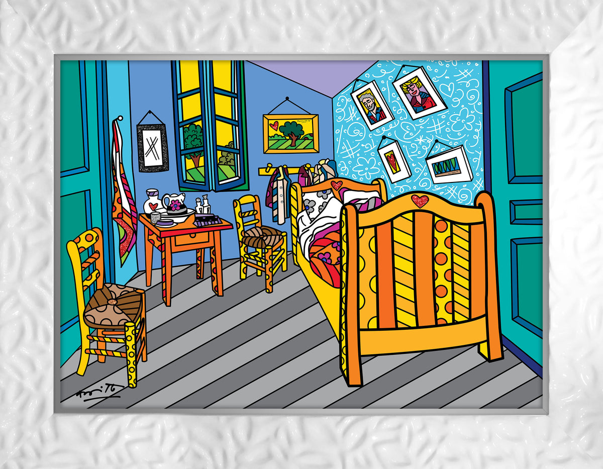 sleeping in arles limited edition  colorful decorative collectible gift idea