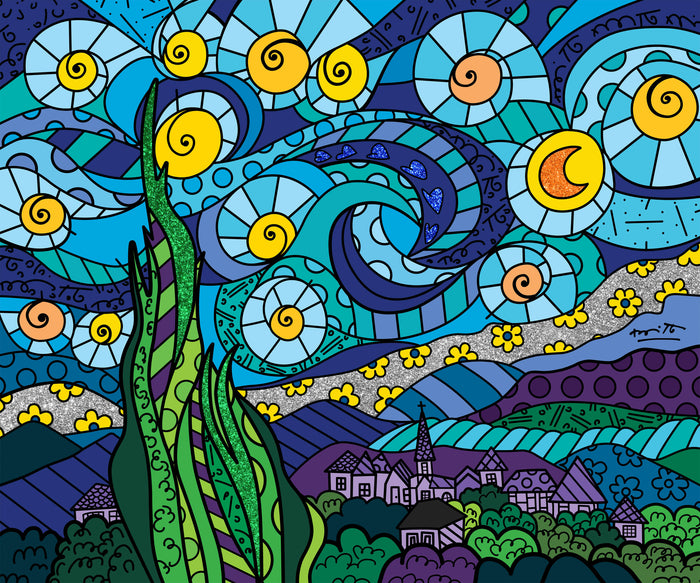 MY STARRY NIGHT - Limited Edition Print – Shop Britto