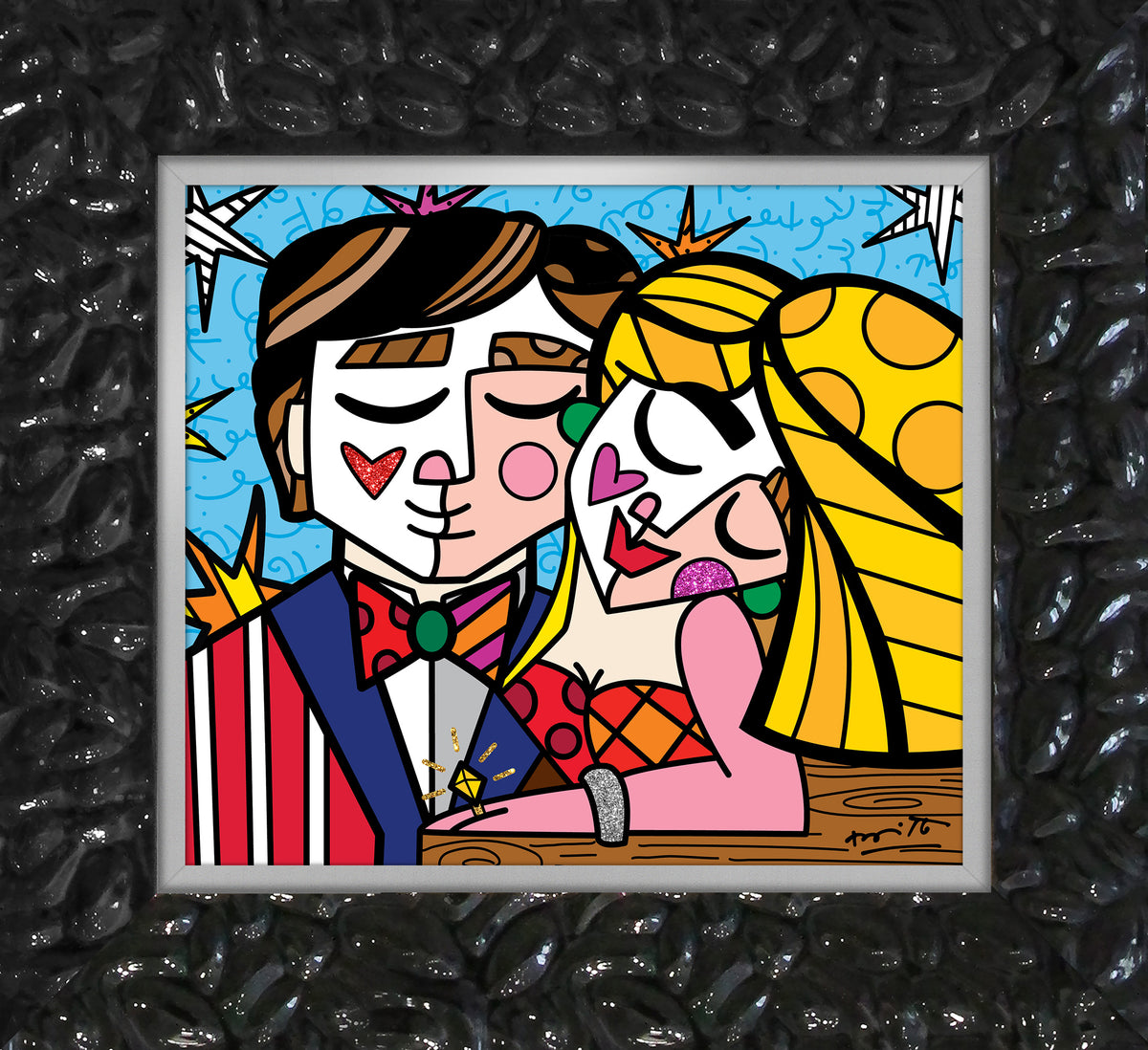 serendipitous love limited edition print  colorful decorative collectible gift idea
