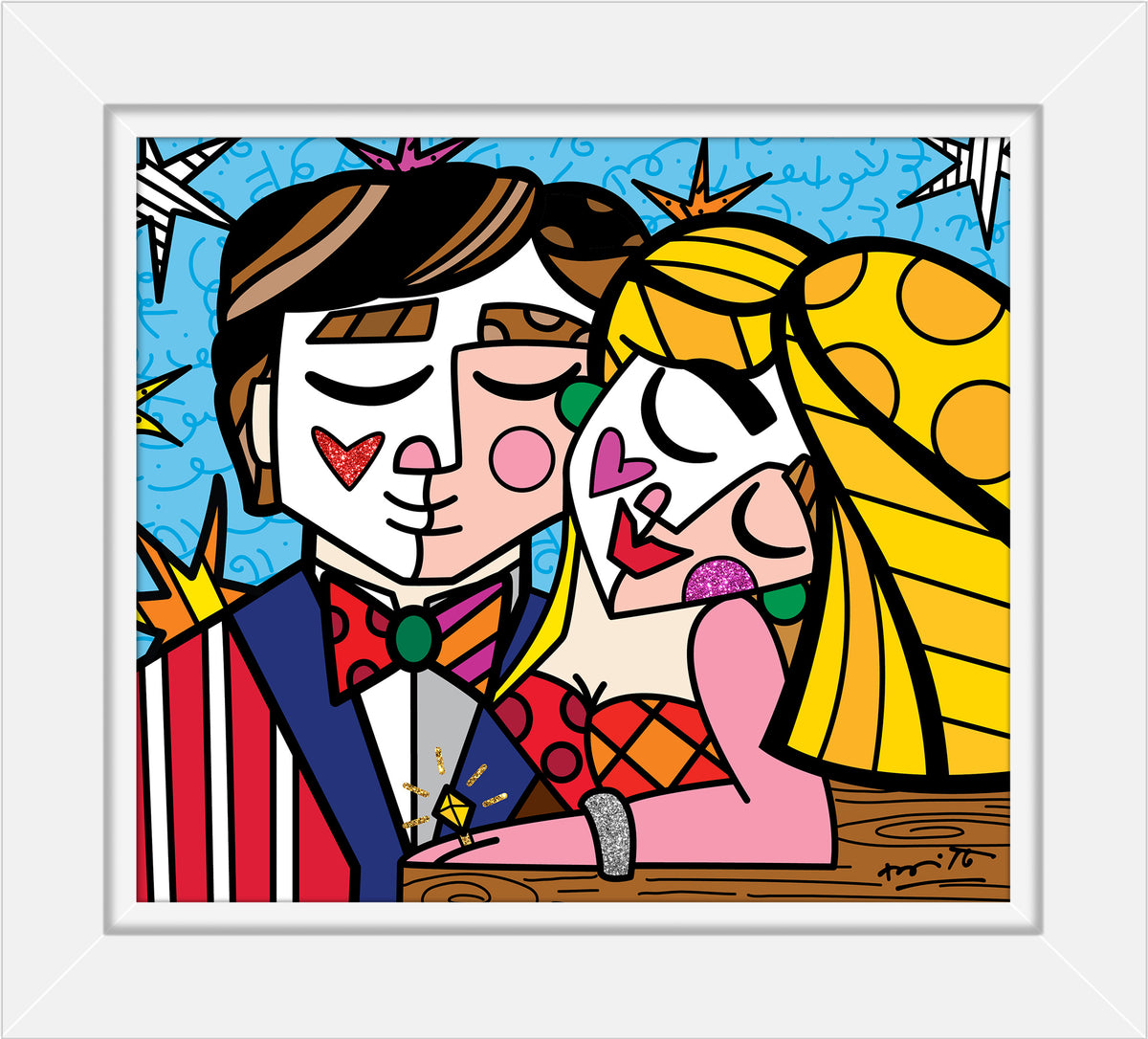 serendipitous love limited edition print  colorful decorative collectible gift idea