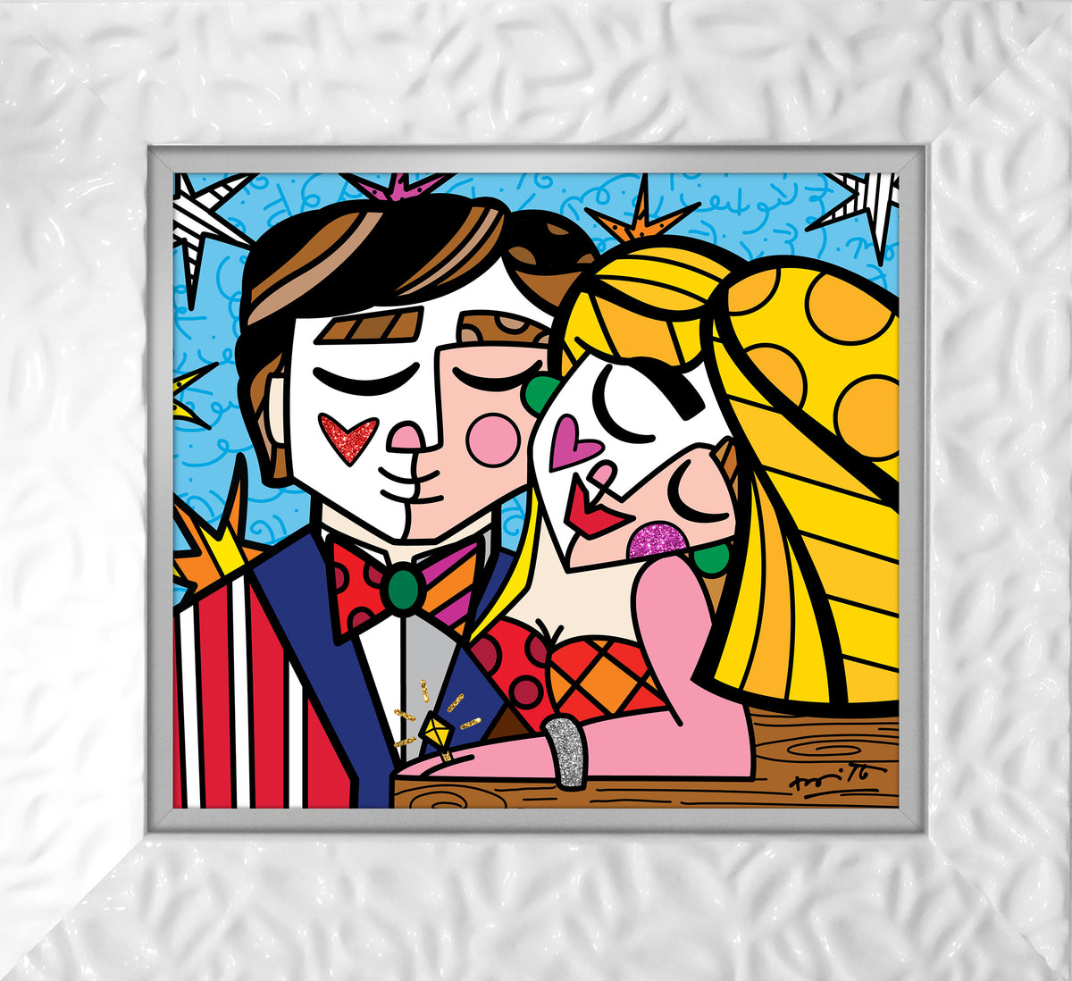 serendipitous love limited edition print  colorful decorative collectible gift idea