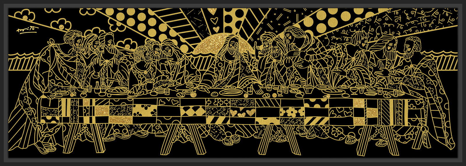 First Brunch Gold - Limited Edition Print