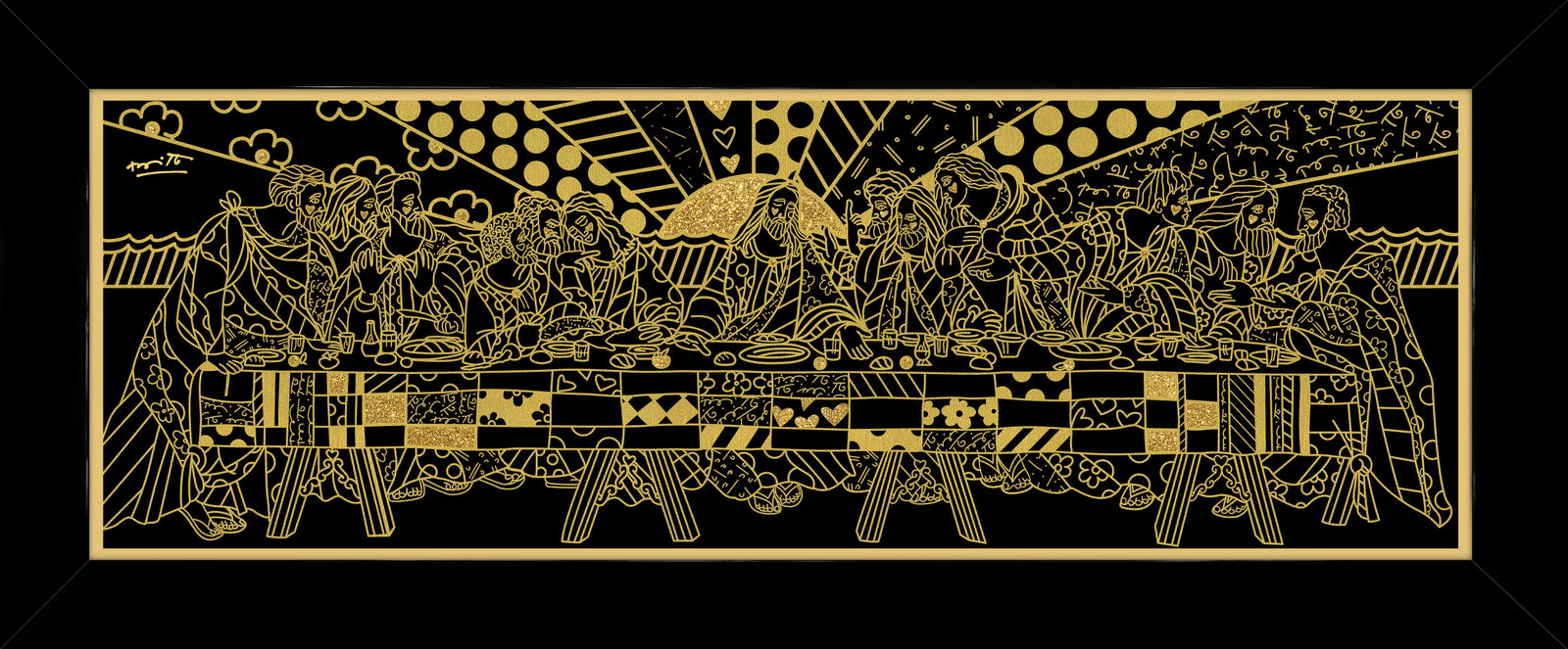 First Brunch Gold - Limited Edition Print