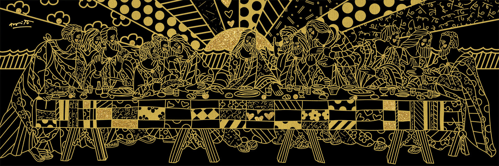 First Brunch Gold - Limited Edition Print