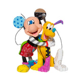 MICKEY & PLUTO - Disney by Britto Figurine - HAND SIGNED
