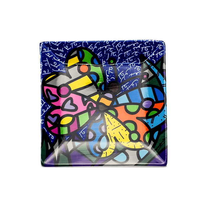 Soma by BRITTO Plate - Square Butterfly (Large)