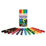MARKERS 12 PACK COLORFUL BRITTO