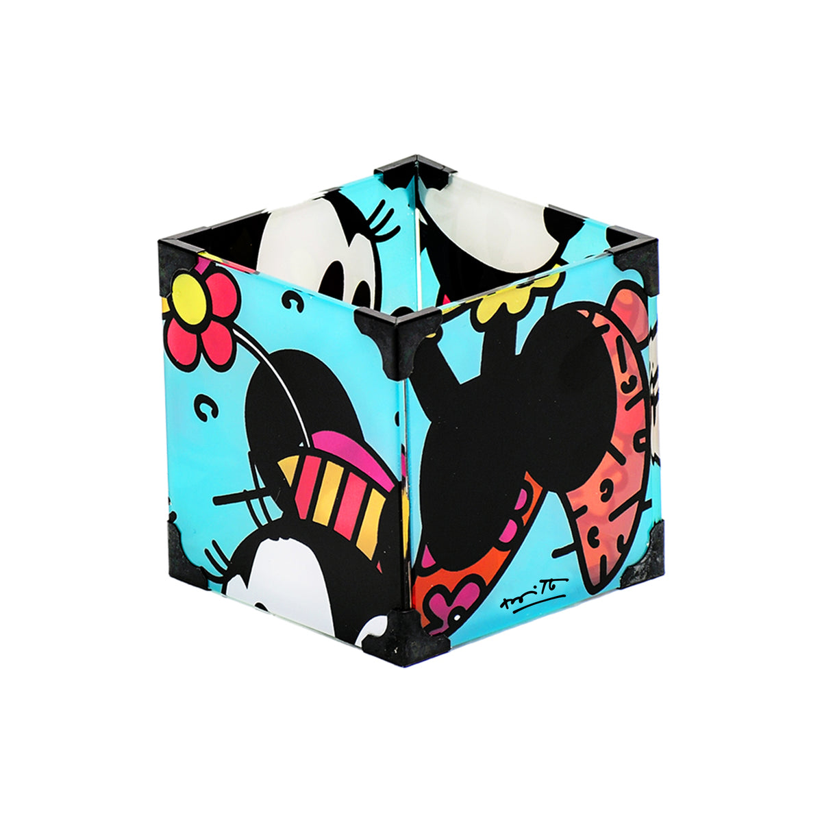 minnie votive disney by britto  colorful decorative collectible gift idea