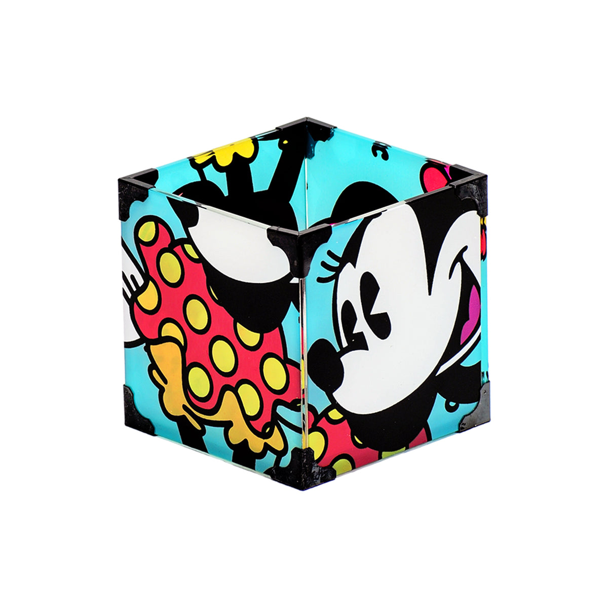 Romero Britto minnie votive disney by britto  colorful pop art design