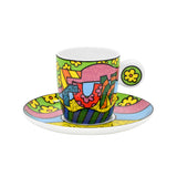 FUN WORD ESPRESSO CUP - Fine Porcelain