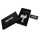 BRITTO® KEYCHAIN & BAG CHARM- MARTINI