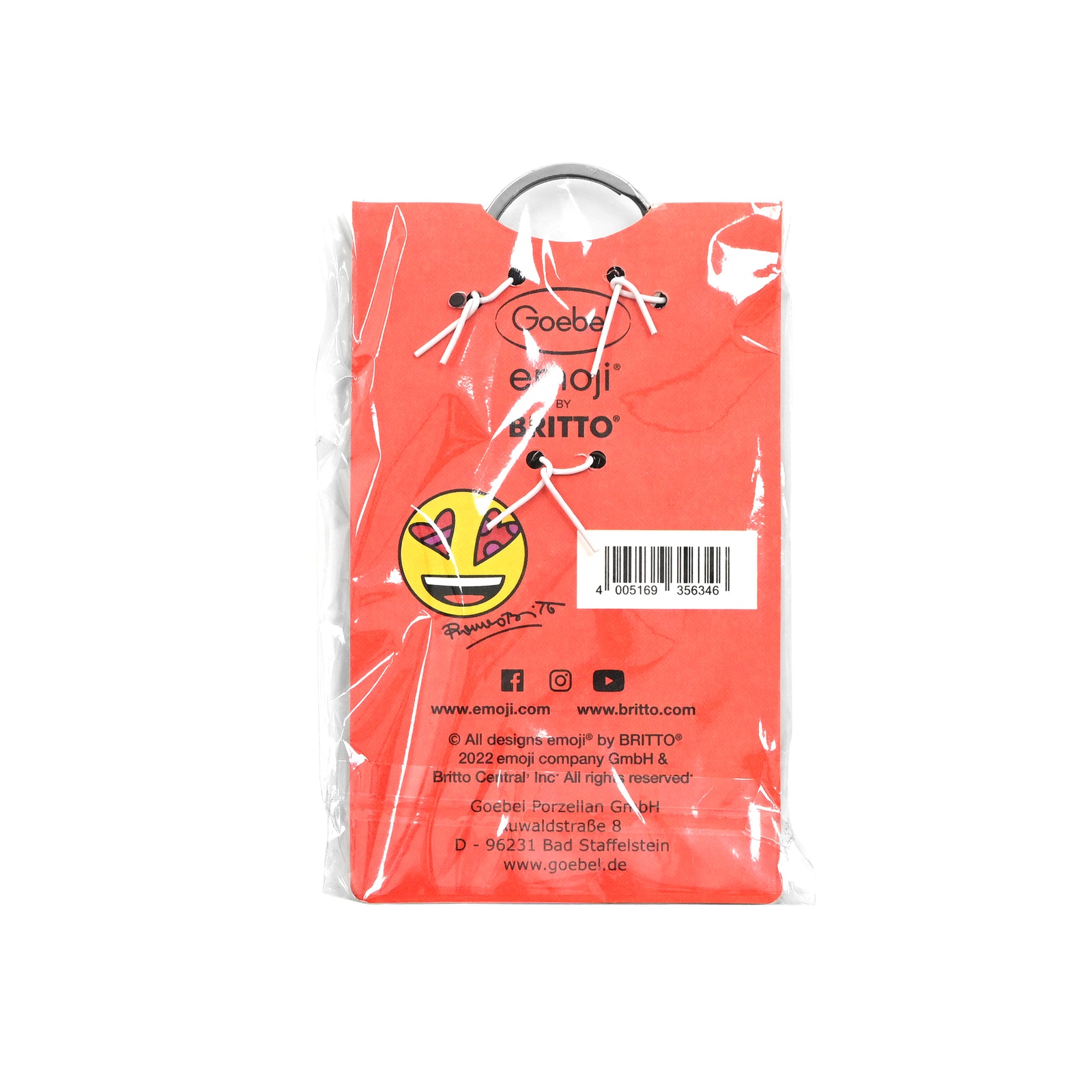 modern pop art bad emoji keychain  vibrant home decor