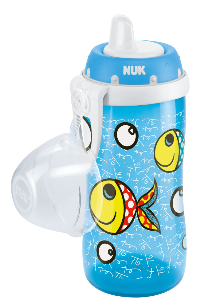 NUK BABY BOTTLE (FISH) 12+ MONTHS