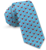 BRITTO® TIE - FLYING HEARTS (BLUE)