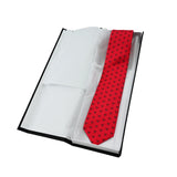 BRITTO® TIE - RED HEARTS ON RED