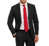 BRITTO® TIE - RED HEARTS ON RED
