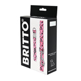 BRITTO® PET Collar and Leash  - Pink Bones and Hearts