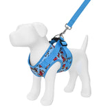 BRITTO® PET Small Dog Harness and Leash - Flying Hearts