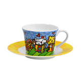 BRITTO® TEA CUP & SAUCER PLATE - Best Friends