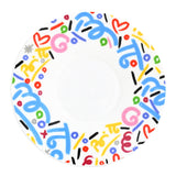 BRITTO® COFFEE CUP & SAUCER PLATE - Britto Brush Strokes