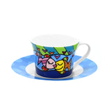BRITTO® COFFEE CUP & SAUCER PLATE - Deeply in Love
