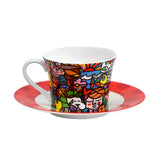 BRITTO® TEA CUP & SAUCER PLATE - Nature in Harmony