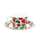 BRITTO® TEA CUP & SAUCER PLATE - Roses