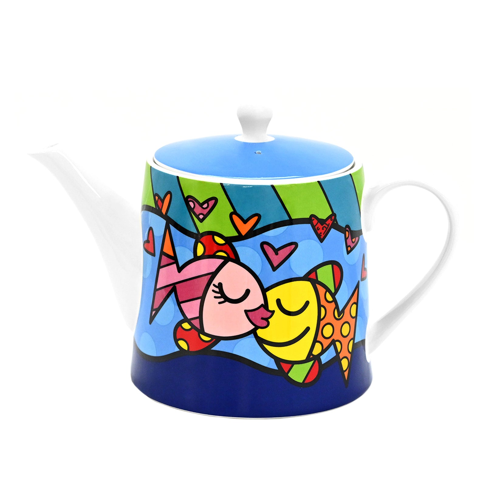 deeply in love britto coffeetea  artistic colorful design collectible