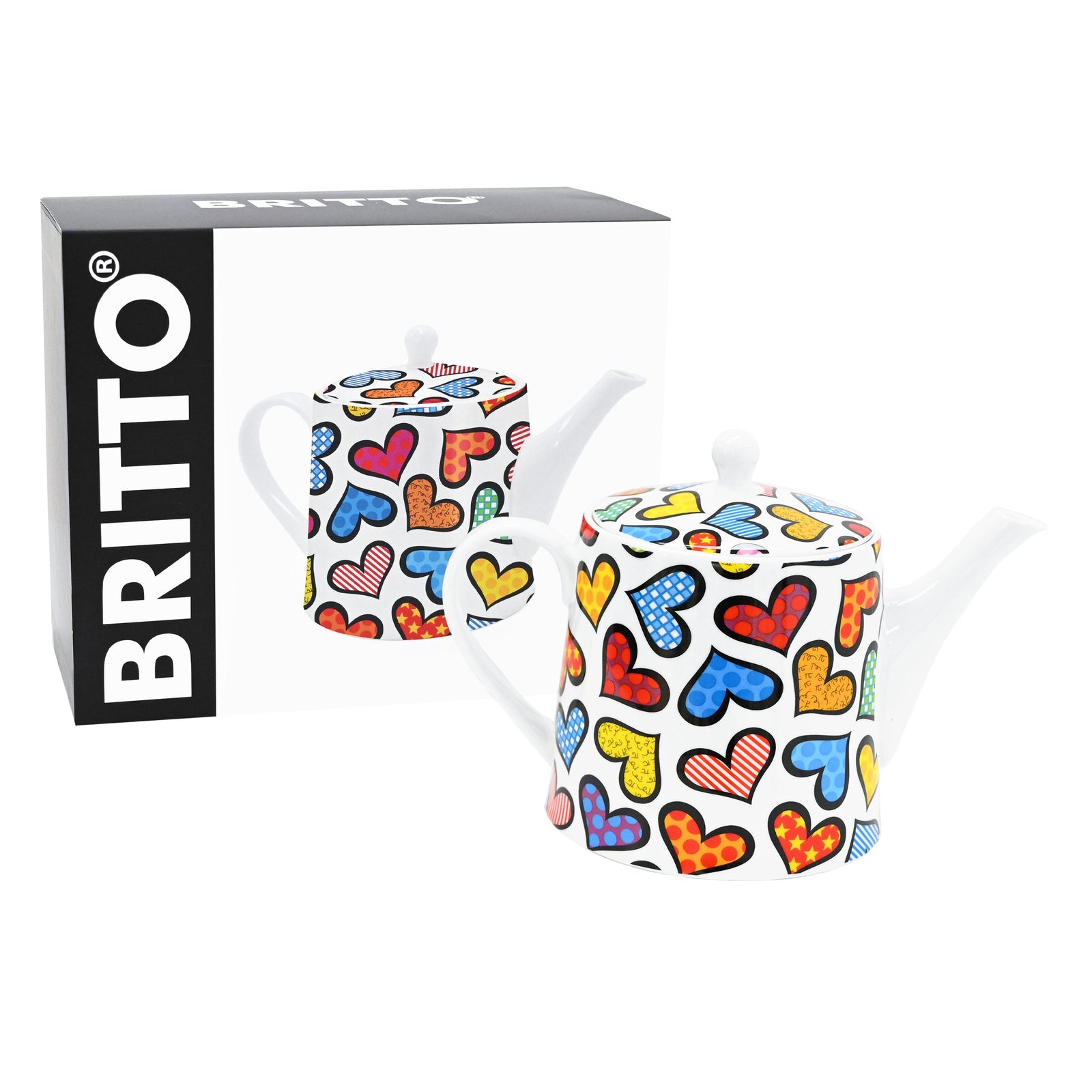 BRITTO® COFFEE/TEA POT - Hearts