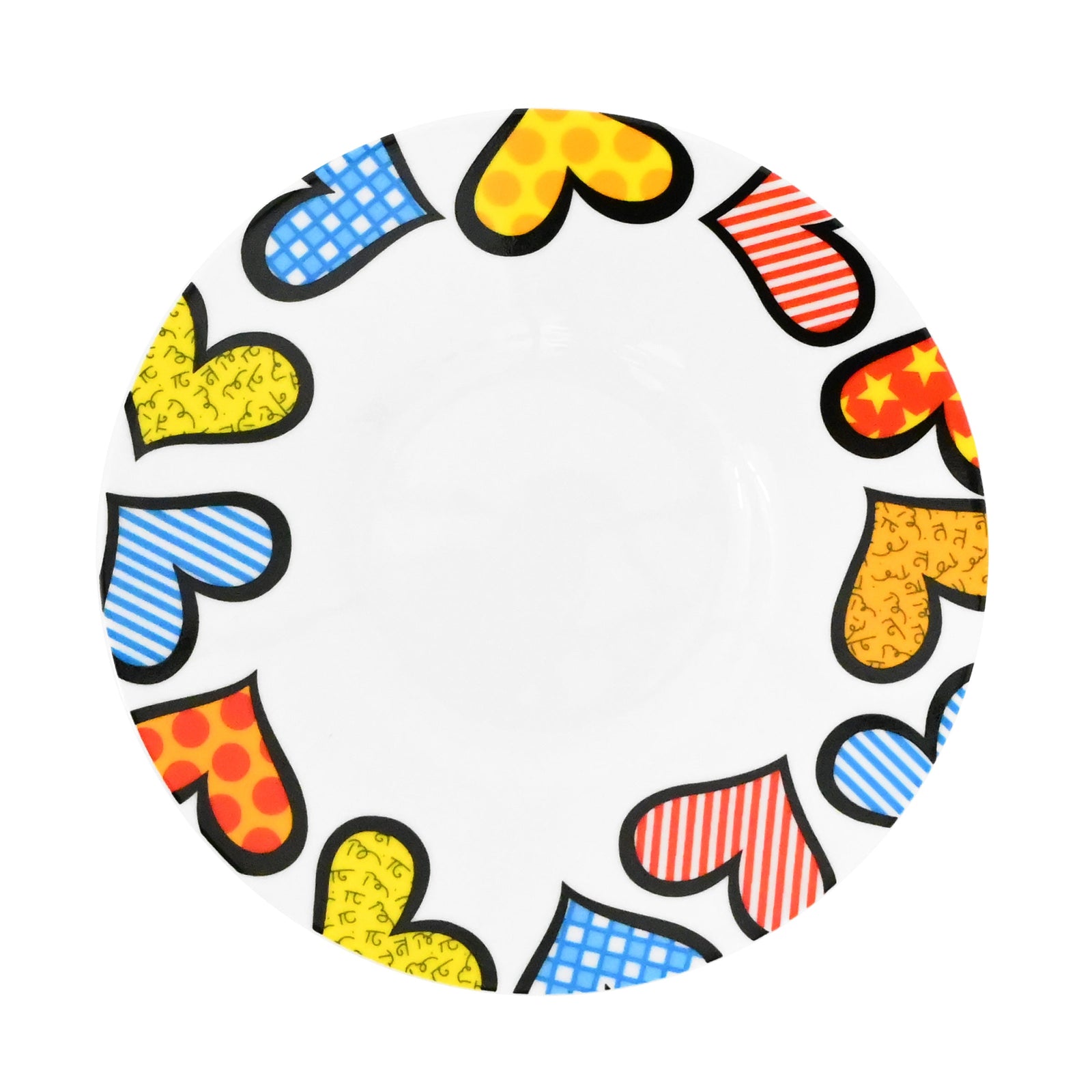 BRITTO® ESPRESSO COFFEE CUP & SAUCER - Hearts