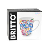 BRITTO® Coffee Mug - Brush Strokes