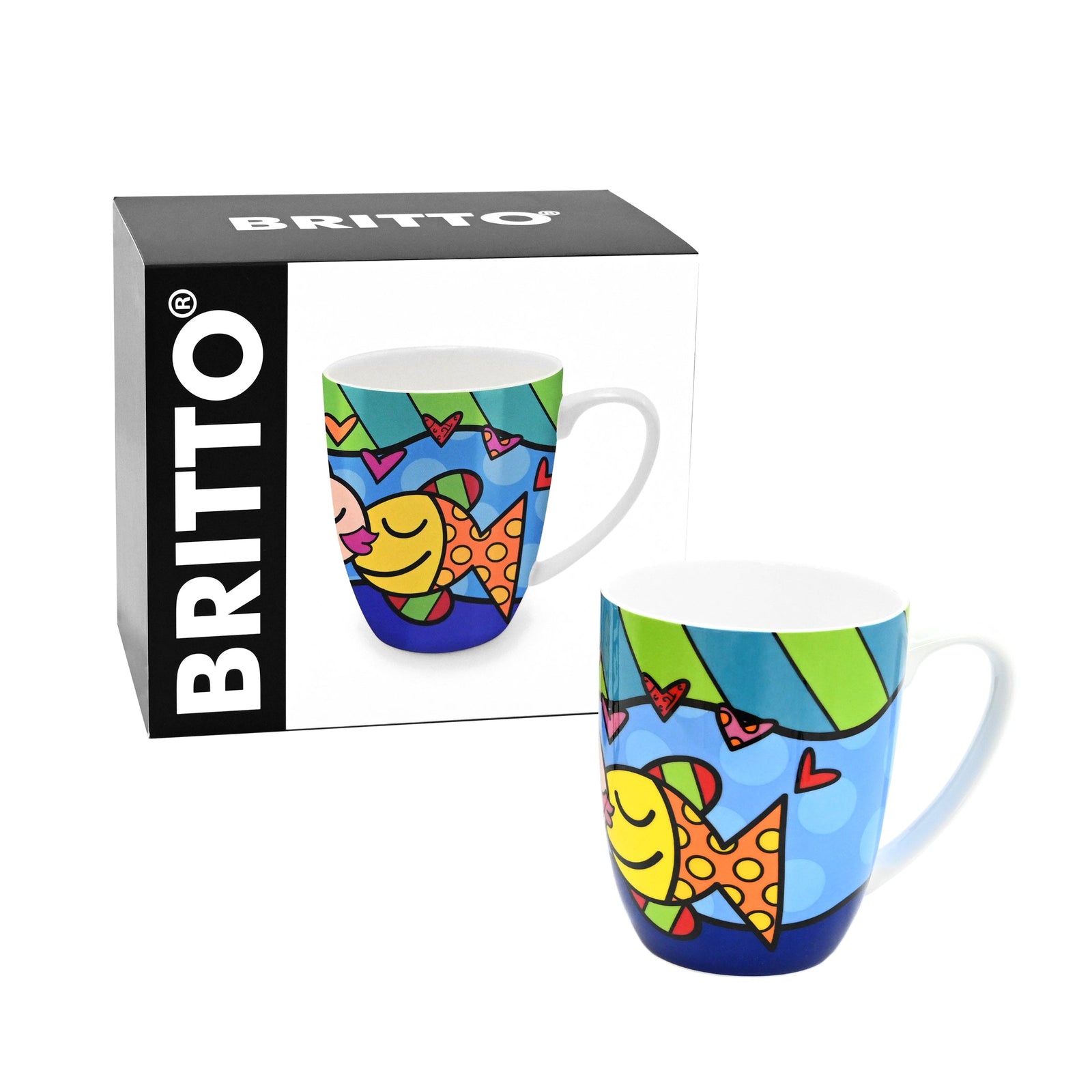 modern pop art deeply in love britto coffee  vibrant home decor