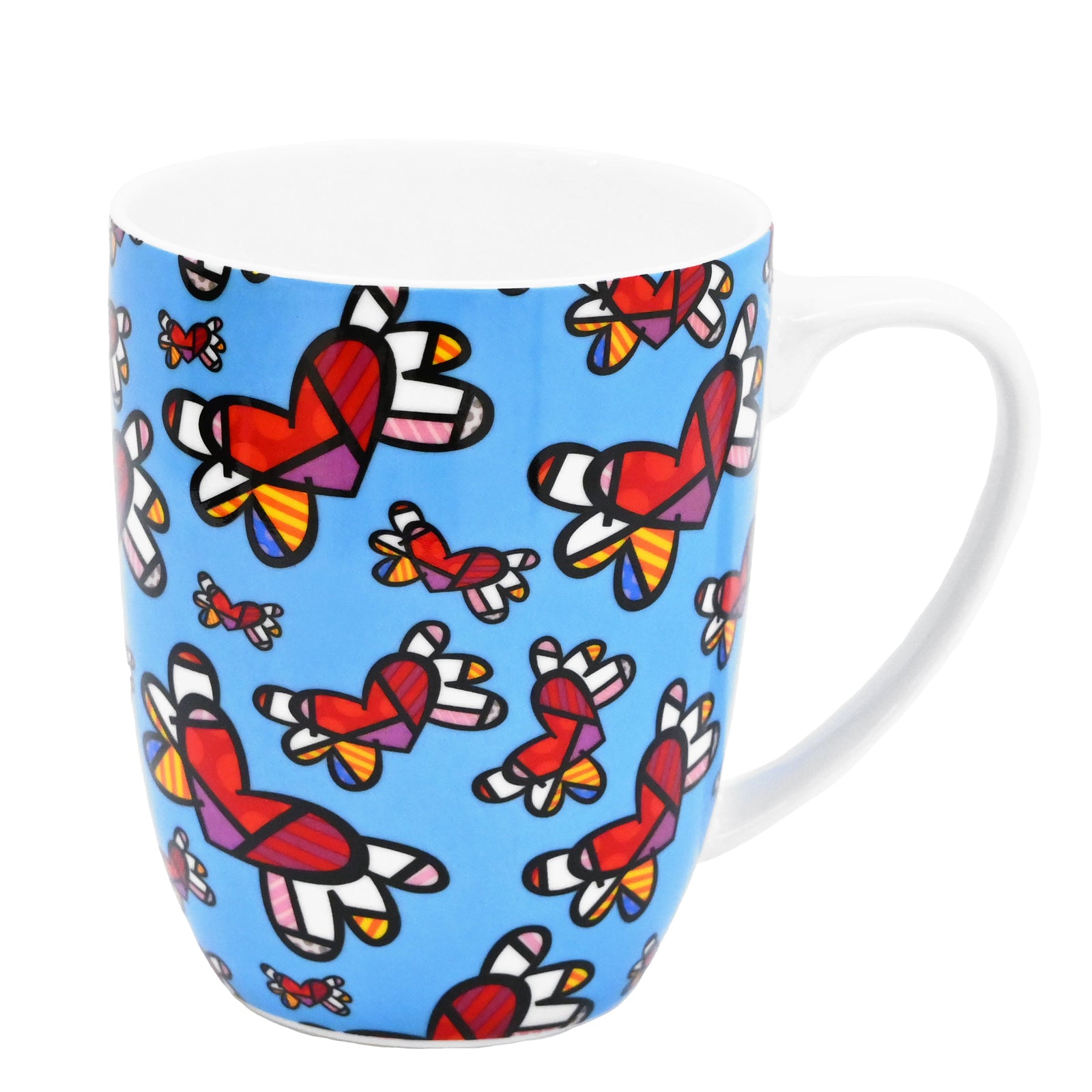 Achetez Set de 2 tasses à espresso avec motifs d'artistes, porcelaine par Romero Britto | ars mundi Achetez Set de 2 tasses à espresso avec motifs d'artistes, porcelaine par Romero Britto | ars mundi
