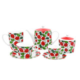 BRITTO® TEA CUP & SAUCER PLATE - Roses