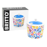 BRITTO® SUGAR POT - BRITTO Brush Strokes