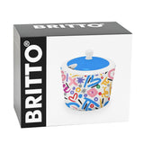 BRITTO® SUGAR POT - BRITTO Brush Strokes