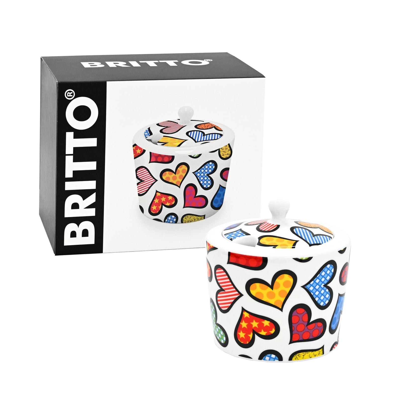 BRITTO® SUGAR POT - Hearts