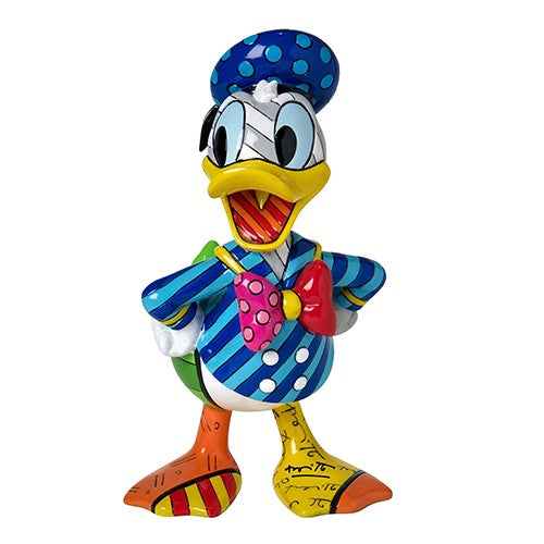 DONALD DUCK - Disney by Britto Figurine - HAND SIGNED