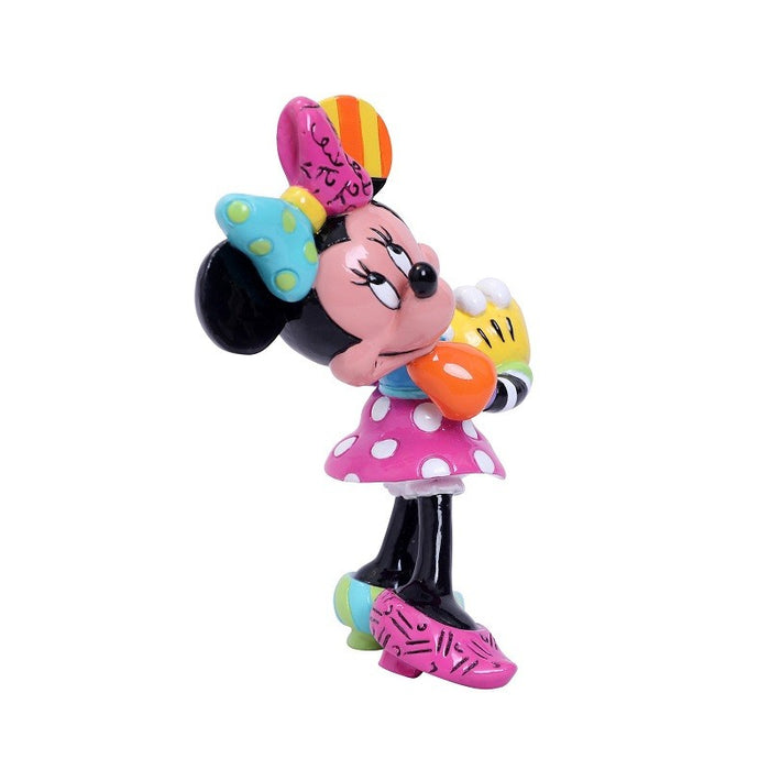 Disney by Romero Britto Minnie Mouse Blushing Mini Figurine résine 8cm