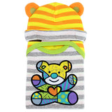 Happy Bear Onesie and Cap